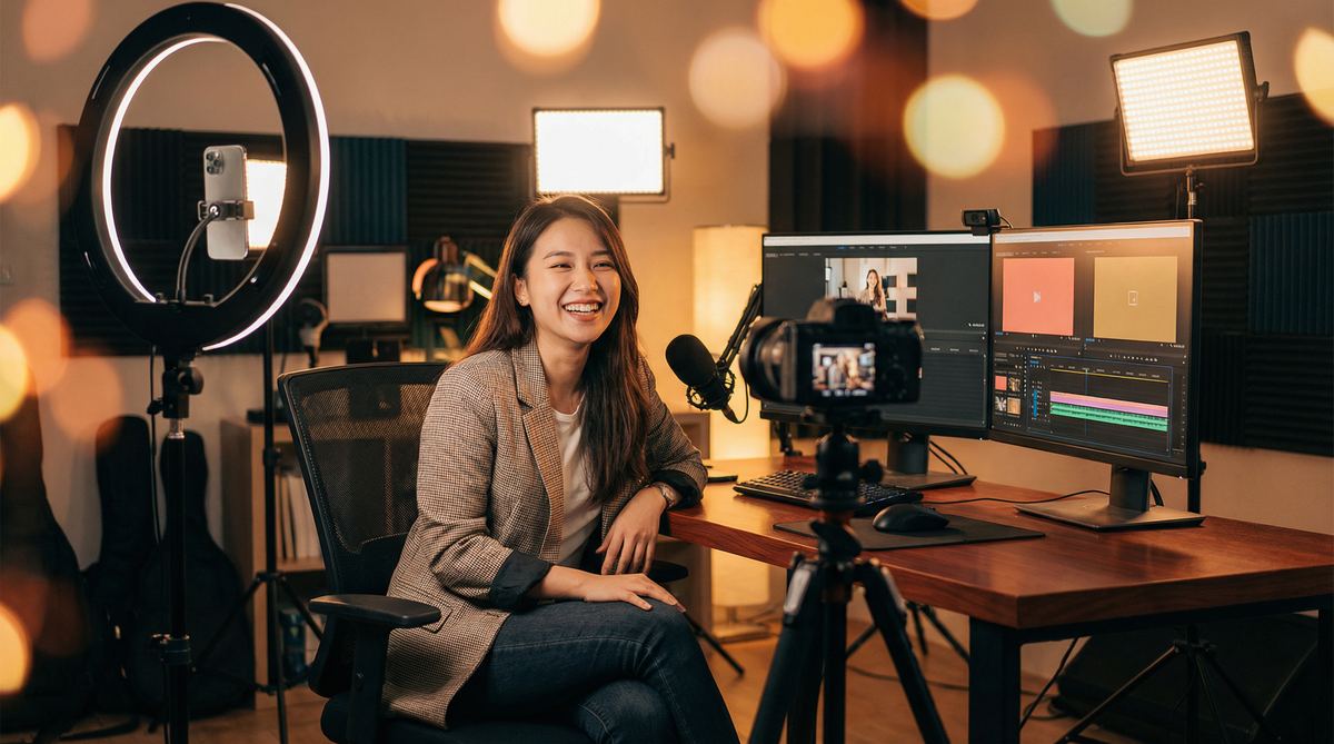 黄色仓库视频创作工作室